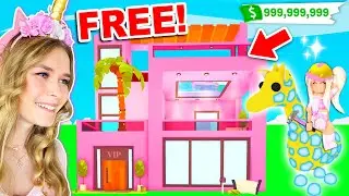 Getting The BEST PETS AND HOMES For This *FREE* Adopt Me Account! Ep 4 (Roblox)