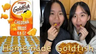 Homemade Goldfish Crackers! | Janet and Kate