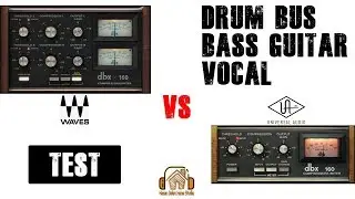 dbx 160 Compressor Plugin Comparison / Plugin Shootout - Uad vs Waves | VST Plugins