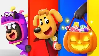 Happy Halloween 🎃🍬 | Trick or Treat | Kids Cartoons | Sheriff Labrador