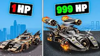 Upgrading to the FASTEST Batmobile ever in GTA 5