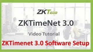 Zkteco Time Attendance Software Setup How to configure ZKTEco Biometric Attendance Device  Software