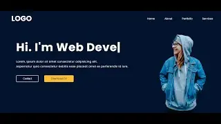 Typing Text Effect for your Portfolio website using HTML CSS & JavaScript | Coders Villa