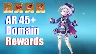 Genshin Impact - AR45 Domain & Weekly Boss Rewards (LvL 90 Dungeon)