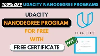 Free Udacity Nanodegree Programs with FREE Certificate | Udacity Bertelsmann Scholarship Program