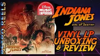 Indiana Jones & The Dial of Destiny Vinyl LP Unboxing & Review