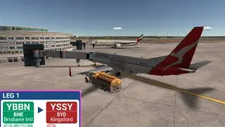 RFS - Real Flight Simulator | Qantas QF 505 | Brisbane (YBBN) - Sydney (YSSY) | B737-800