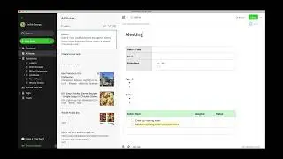 Get started by creating notes in Evernote using the New Note button