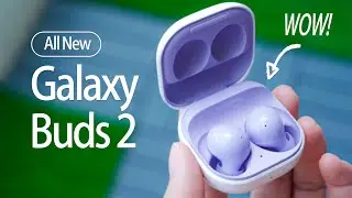 New Samsung Galaxy Buds 2 Unboxing & Review (All colors) Incredible！