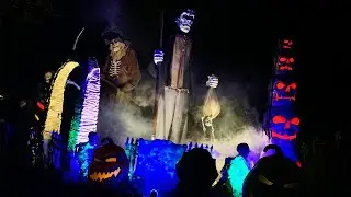 My Full 2024 Halloween Display! (Last Stop Cemetery)