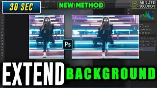 How to extend background in photoshop 2024