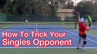 Force Your Opponent To Hit To Your Strength (Tennis Singles Strategy)