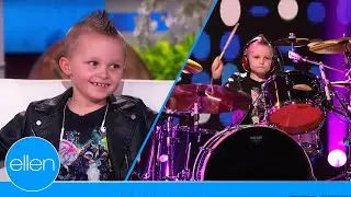 Kid Drummer Rocks Out to Slipknot