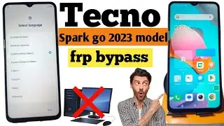 Tecno Spark Go FRP Bypass🔐 Android 12 Update  (Tecno BF7) Google Account Bypass Without Pc