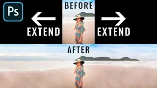 How to Extend Background Photo - Photoshop Tutorial