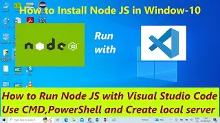 How to Install Node.js  version 18.16.0  on Window 10 