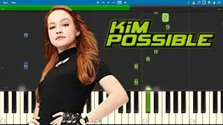 Call Me , Beep Me Piano Tutorial - Kim Possible 2019 Theme Song