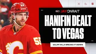 How will the Flames room react to the Hanifin deal?