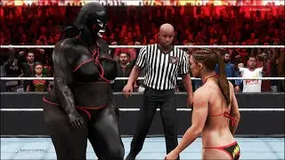 Ronda Rousey vs. Punisher Tama - WWE 2K20 - Royal Girl Fights 💜