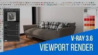 V-ray 3.6 - Viewport render