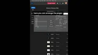 create pdf in photoshop with multiple pages #phtoshoptutorial #photoediting