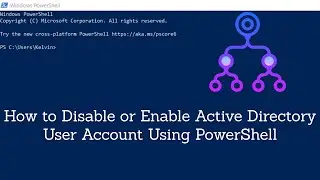 Powershell - How to Disable or Enable Active Directory User Account Using PowerShell