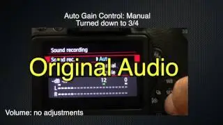 Canon T5i Audio Adjusting in FCPX