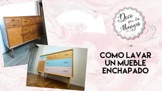 Como restaurar un mueble enchapado