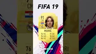 Luka Modrić - FIFA Evolution (FIFA 10 - EAFC 24)