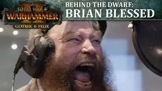 Brian Blessed is Gotrek Gurnisson - Total War: WARHAMMER 2