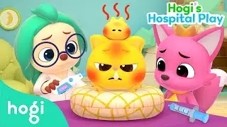 Oh, No! Ninimo Has a Cold 🤒 🌡️｜Hogi's Hospital Play 🚑｜Ninimo Is Sick｜Kids Play｜Hogi Pinkfong