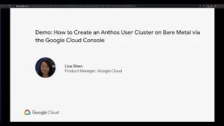 How to Create an Anthos User Cluster on Bare Metal via the Google Cloud Console