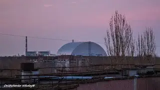 Рассвет в Припяти с пением птиц