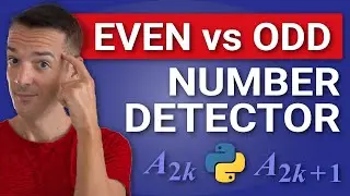 Example using Python “if-else” block | An even/odd number detector