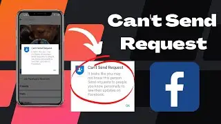 How To Fix Facebook You Can't Send a Friend Request Problem Solved In - (2022)