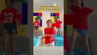 DISTA LEIKA SEKAMAR BARENG QAIREEN JUGA😍