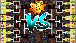 PvZ 2 BIG Tournament - Who Will Win? - Plant vs Plant Challenge