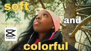 how to Edit/color grade videos on Capcut (beginner & darkskin friendly)