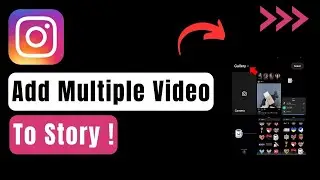 How To Add Multiple Videos On Instagram Story !