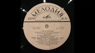 СЕМЕРО МОЛОДЫХ. Вокально-инструментальный ансамбль. Югославия.Мелодия С60—07165 С60—07166. Пластинка
