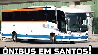 MUITA COISA MUDOU!! MOVIMENTO DE ÔNIBUS NA RODOVIÁRIA DA MAIOR CIDADE DO LITORAL DE SÃO PAULO