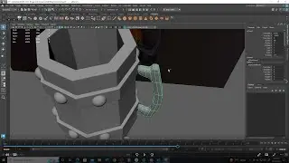 Modeling a Wooden Mug in Autodesk Maya, Part 3, The Handle