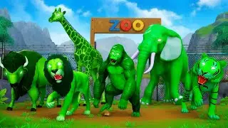 The Great Escape: Zombie Animals on the Run | Magical Animals Rescue Adventure!