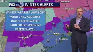 Latest Houston arctic blast forecast