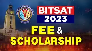 🤯 Is BITs Pilani affordable? BITSAT 2023 | Complete Fee details & scholarship