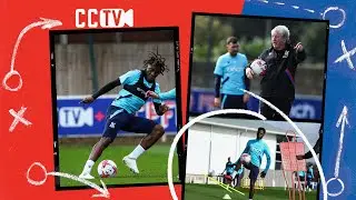 Palace prepare for Leicester | CCTV