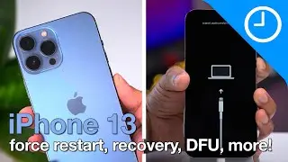 iPhone 13 & 13 Pro: how to force restart, recovery mode, DFU mode, etc.