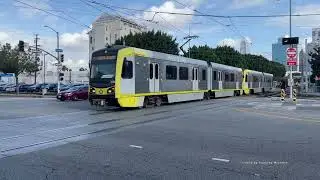 The Lightrail in Los Angeles, California 2023