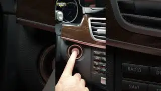 Mercedes W212 Retrofit Smart START-STOP Button #shorts #amazingroadtv