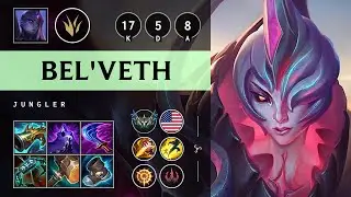 BelVeth Jungle vs Gwen: Dominating - NA Challenger Patch 14.16